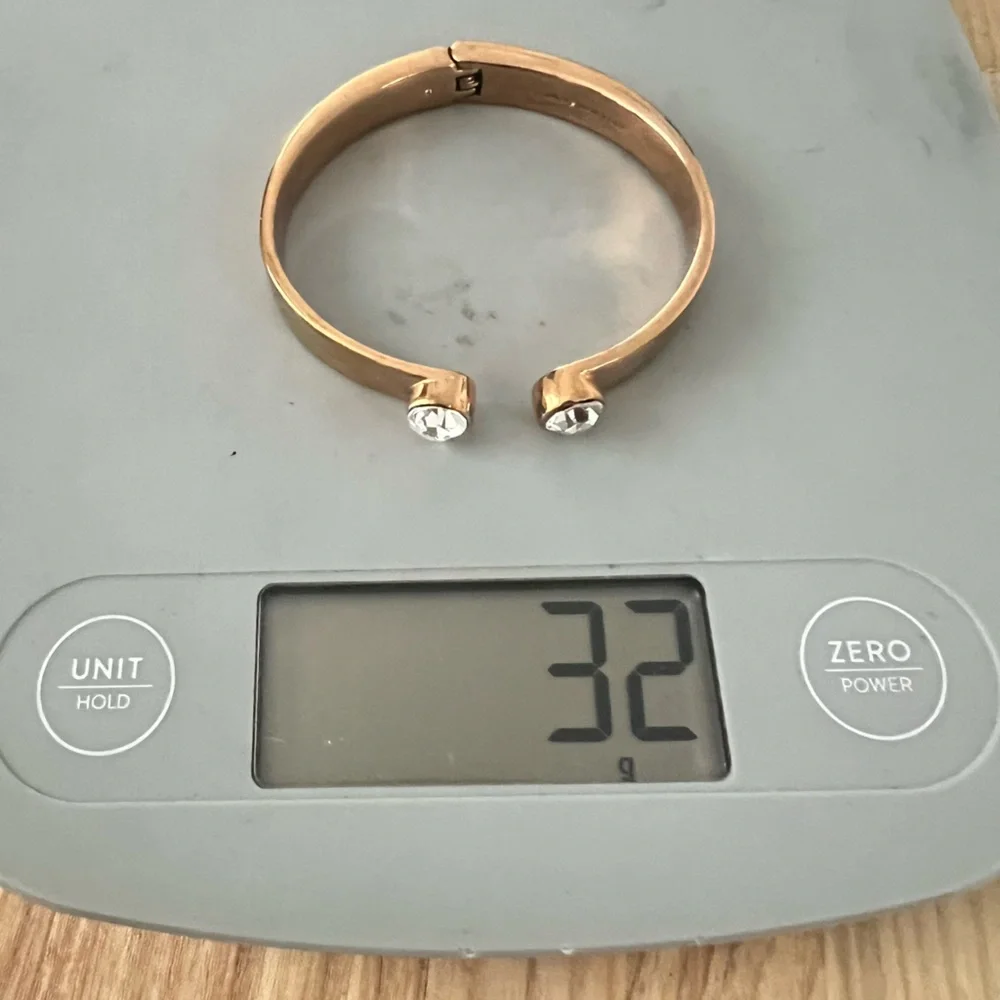 Kate spade New York rose gold tone hinged fashion cuff bracelet